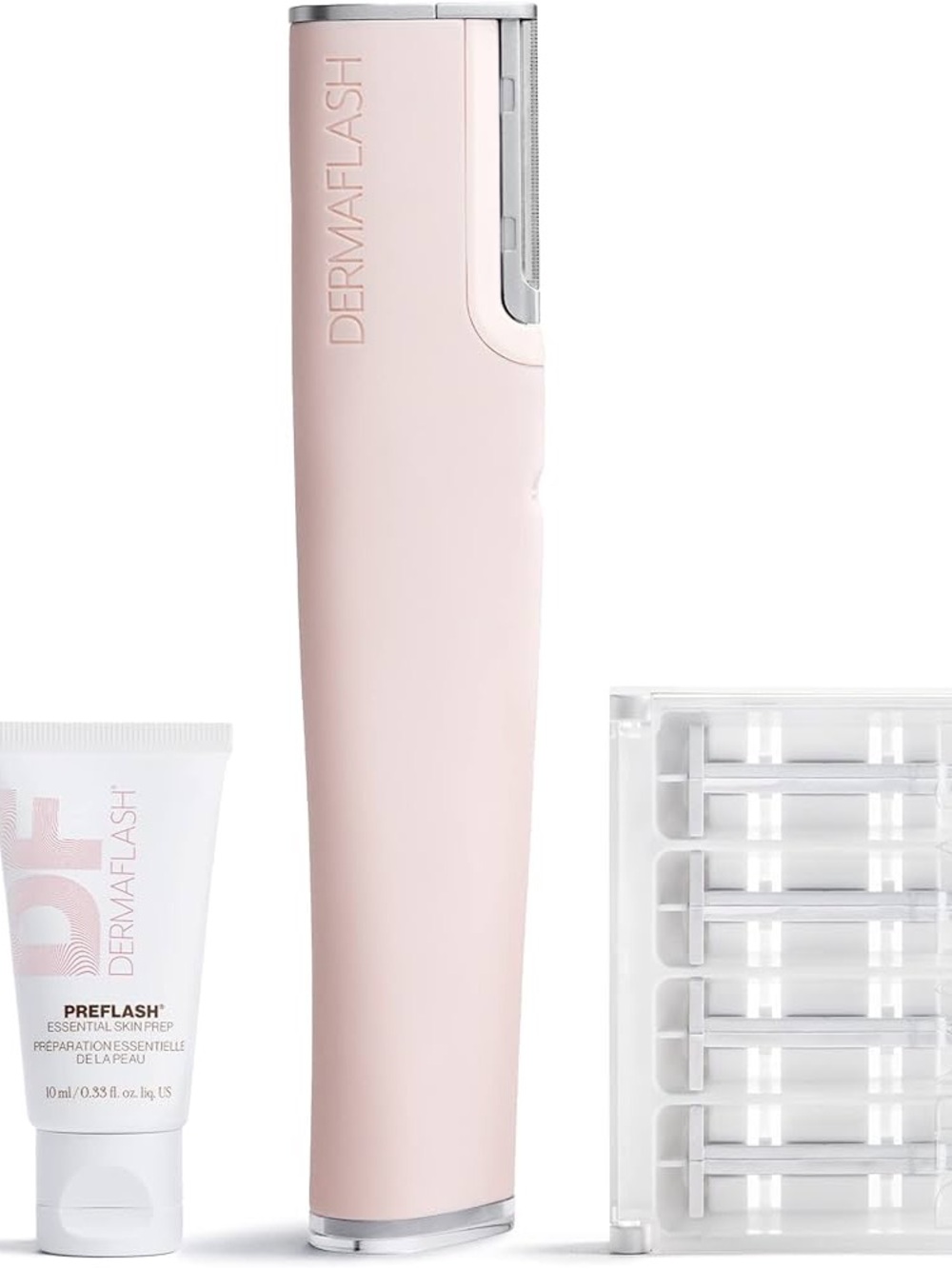 NIB LUXE+ Anti-Aging Sonic Dermaplaning + Peach Fuzz Removal Set
DERMAFLASH